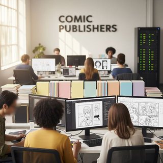 만화 출판업