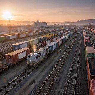철도 화물 운송업