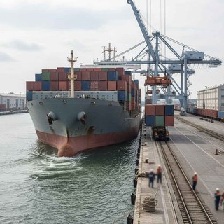 수상 화물 취급업