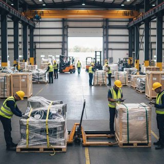 화물 포장, 검수 및 계량 서비스업