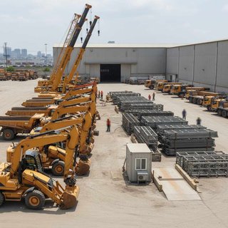 건설 및 토목공사용 기계ㆍ장비 임대업