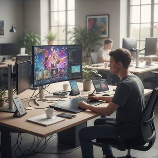 모바일 게임 소프트웨어 개발 및 공급업