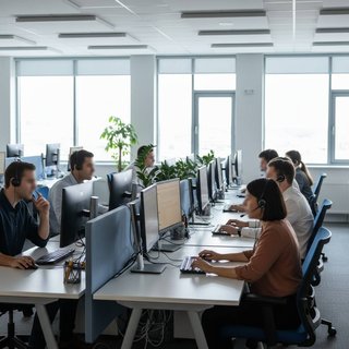 콜센터 및 텔레마케팅 서비스업