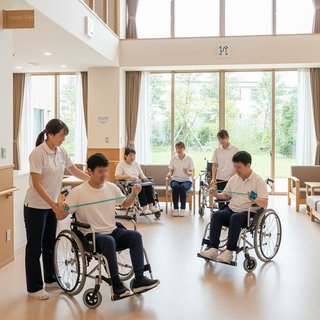 신체 부자유자 거주 복지시설 운영업