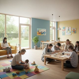 아동 및 부녀자 거주 복지시설 운영업