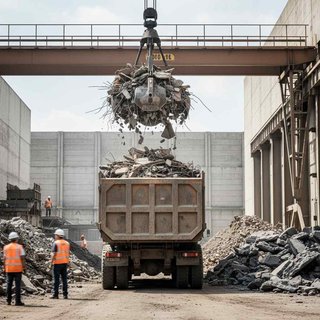 건설 폐기물 수집, 운반업