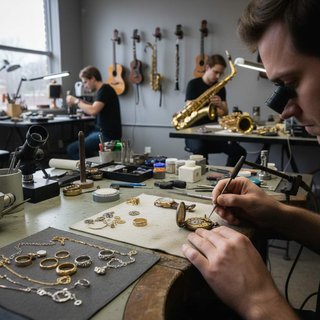 시계, 귀금속 및 악기 수리업