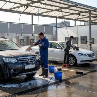 자동차 세차업