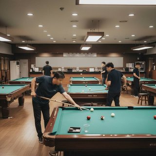 당구장 운영업