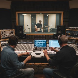 녹음시설 운영업