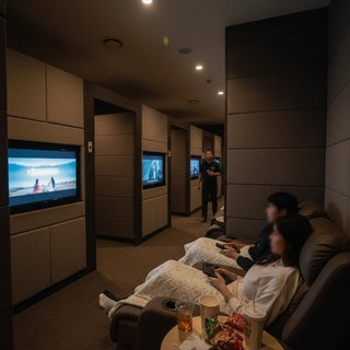 비디오물 감상실 운영업