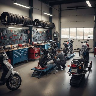 모터사이클 수리업