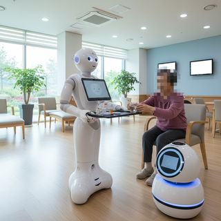 로봇 활용 보건 및 사회복지 서비스업