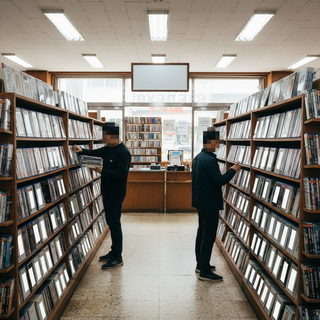 DVD/VHS 대여