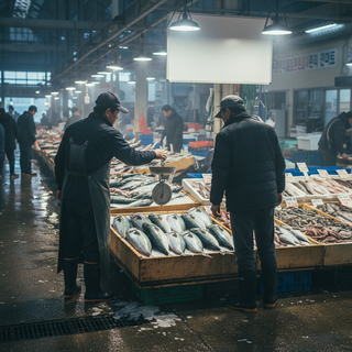 수산물 국내 중개업