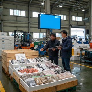 수산물 해외 중개업