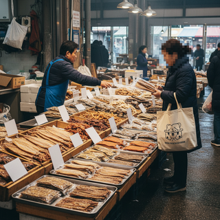 기타 수산물 가공품 도소매업