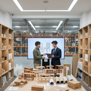 목재 가구, 종이제품 및 기타 임산물 가공품 중개업